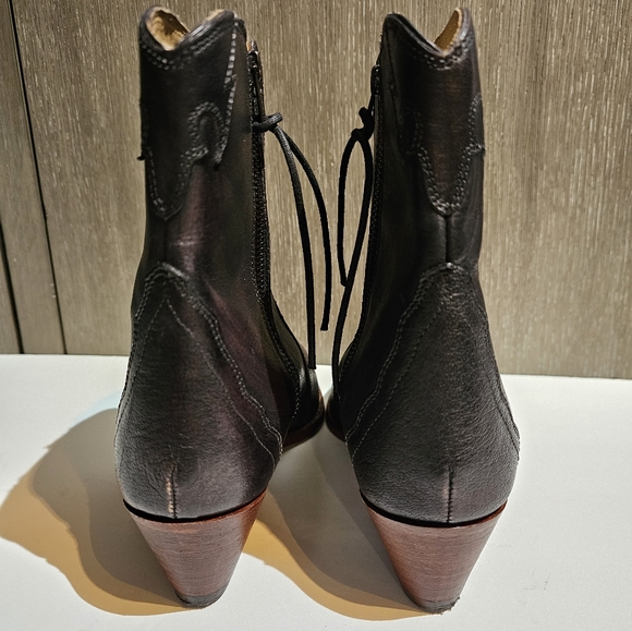 Free People New Frontier Western Boots Size 7.5 - Picture 5 of 7